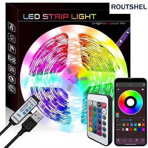 RGB LED Strip Lights 5M – WiFi Smart Light with Alexa
