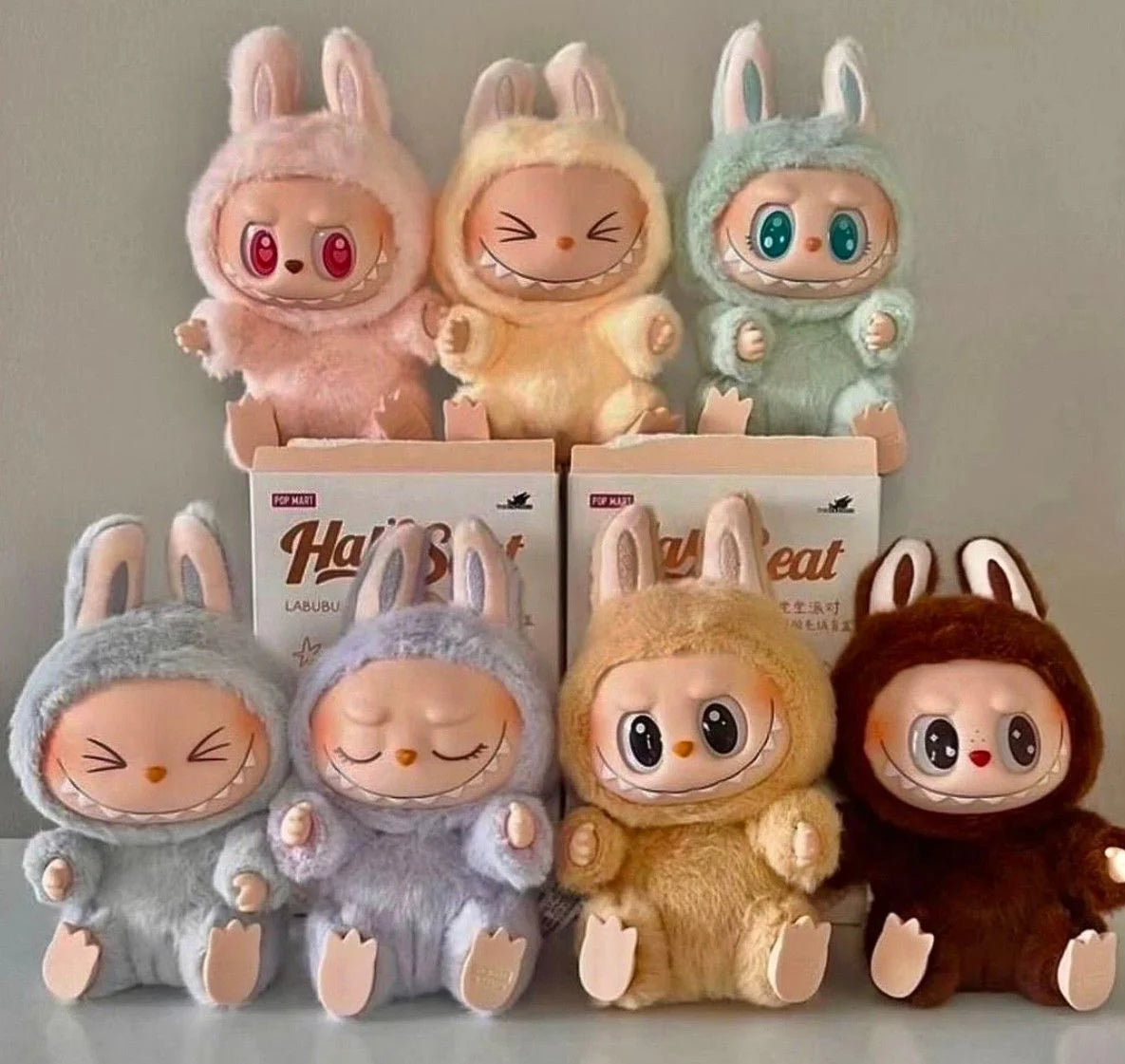 Labubu Doll Plush Toy – Cute Collectible, Soft Stuffed Cartoon Character for Kids & Fans