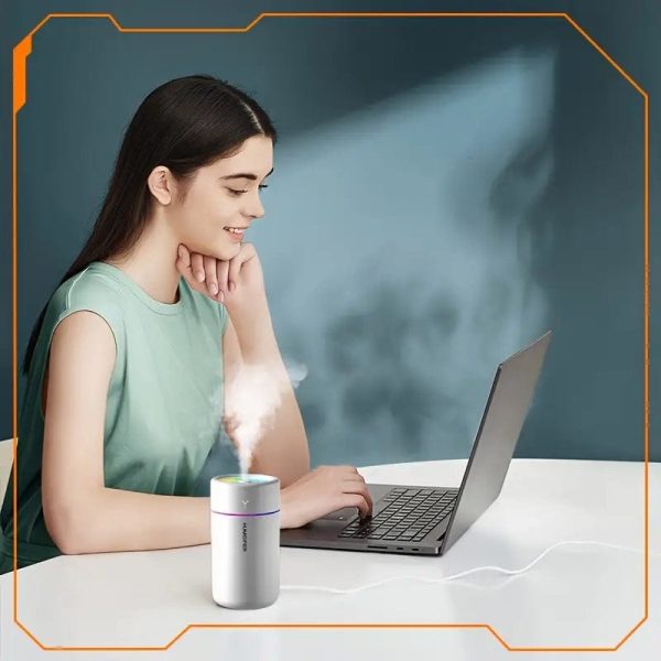 Portable Multi-Color LED Aromatherapy Humidifier | Air Purifier & Diffuser