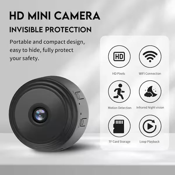 Hidden Mini Camera SQ8 Night Vision | SQ8 Mini Spy Camera 1080p | Mini DV Smallest Wireless