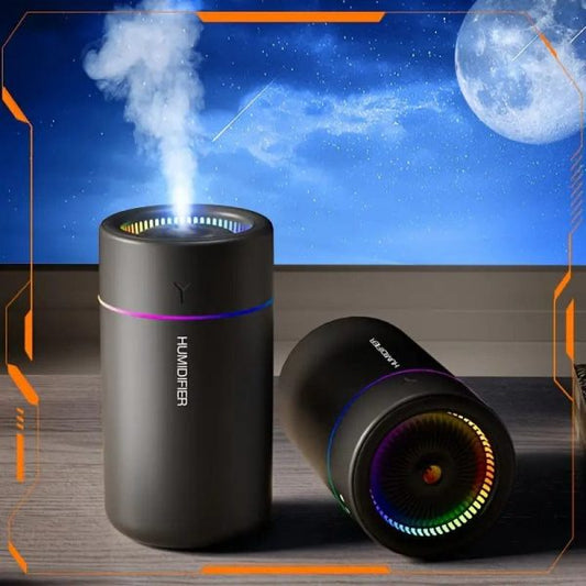 Portable Multi-Color LED Aromatherapy Humidifier | Air Purifier & Diffuser